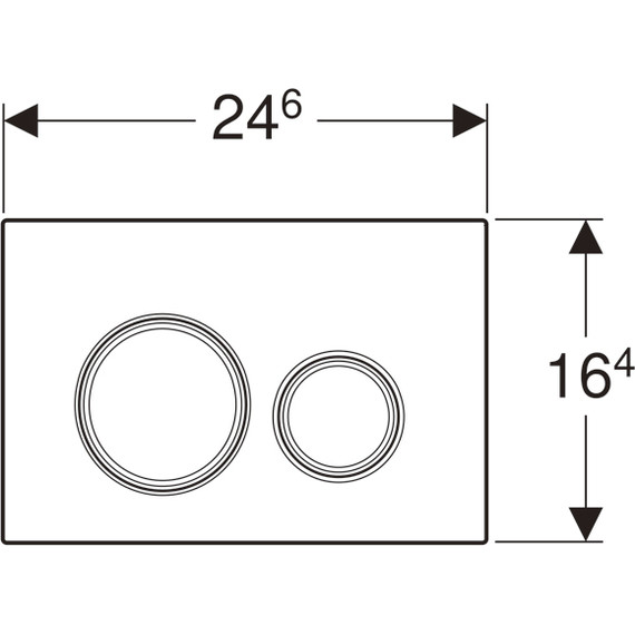 Смывная клавиша Geberit Sigma 21 115.884.SJ.1 фото 4