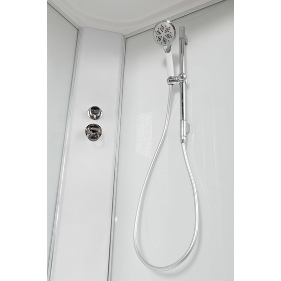 Душевая кабина Avacan 100x100 см EM2710, хром/узор (безсиликоновая сборка) фото 16