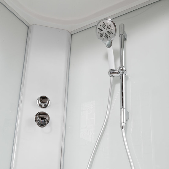 Душевая кабина Avacan 100x100 см EM2710, хром/узор (безсиликоновая сборка) фото 21