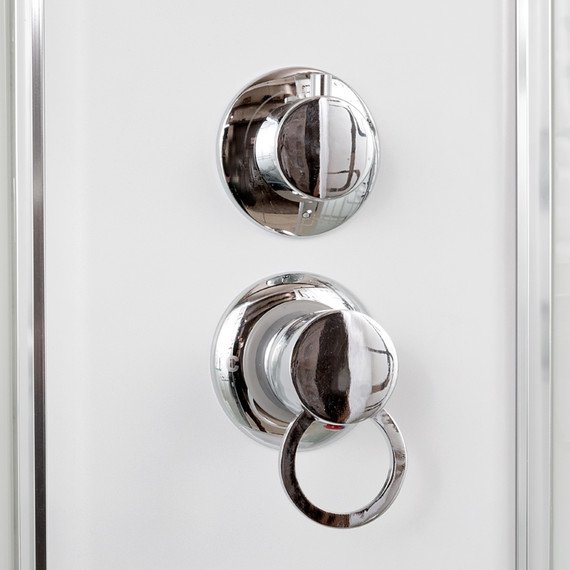 Душевая кабина Avacan 100x100 см EM2710LED, хром/узор (безсиликоновая сборка) - 19 Душевая кабина Avacan 100x100 см EM2710LED, хром/узор (безсиликоновая сборка) фото 19