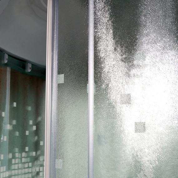 Гидробокс Avacan 100x100 см L910NGM, хром/матовое (безсиликоновая сборка) - 11 Гидробокс Avacan 100x100 см L910NGM, хром/матовое (безсиликоновая сборка) фото 11