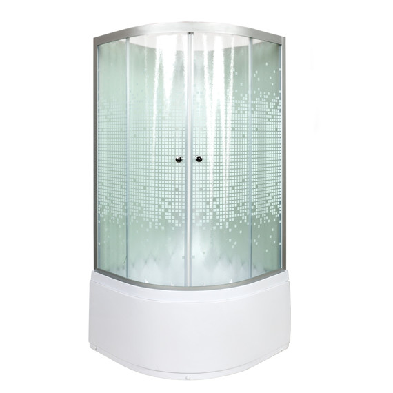 Гидробокс Avacan 100x100 см L910NGM, хром/матовое (безсиликоновая сборка) - 2 Гидробокс Avacan 100x100 см L910NGM, хром/матовое (безсиликоновая сборка) фото 2