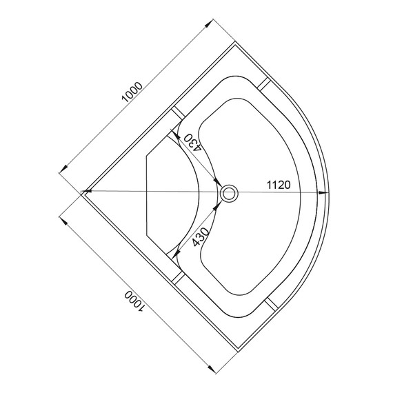 Гидробокс Avacan 100x100 см L910NGM, хром/матовое (безсиликоновая сборка) - 20 Гидробокс Avacan 100x100 см L910NGM, хром/матовое (безсиликоновая сборка) фото 20