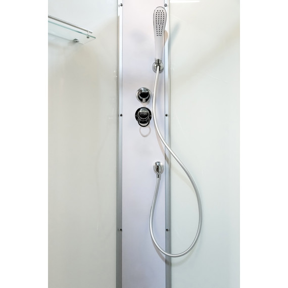 Душевая кабина Avacan 80x80 см L980N, хром/узор (безсиликоновая сборка) фото 4