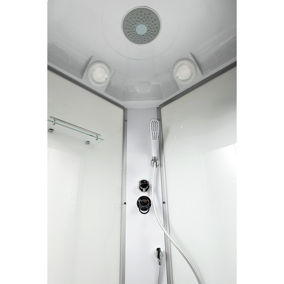 Душевая кабина Avacan 80x80 см L980, хром/узор (безсиликоновая сборка) фото 4