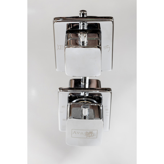 Гидробокс Avacan 120x90 см Z122STEAM, хром/прозрачное (безсиликоновая сборка) - 9 Гидробокс Avacan 120x90 см Z122STEAM, хром/прозрачное (безсиликоновая сборка) фото 9