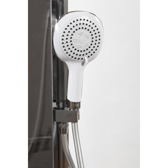 Гидробокс Avacan 100x100 см Z111STEAM, хром/прозрачное (безсиликоновая сборка) - 20 Гидробокс Avacan 100x100 см Z111STEAM, хром/прозрачное (безсиликоновая сборка) фото 20