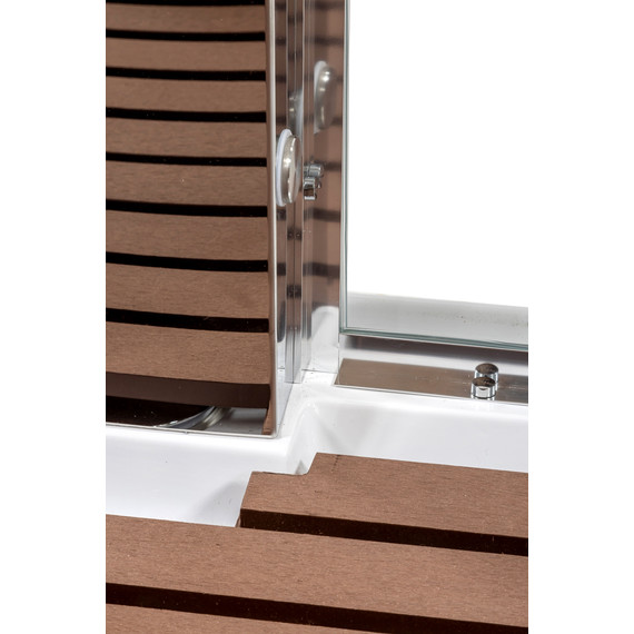 Гидробокс Avacan 120x90 см Z122, хром/прозрачное (безсиликоновая сборка) - 19 Гидробокс Avacan 120x90 см Z122, хром/прозрачное (безсиликоновая сборка) фото 19