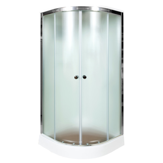 Душевая кабина Avacan 110x110 см D011S, хром/матовое (безсиликоновая сборка) фото 2
