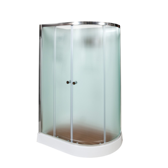 Душевая кабина Avacan 120x90 см D012L, хром/матовое (безсиликоновая сборка) фото 2