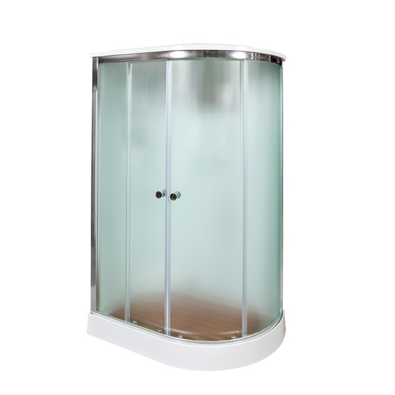 Душевая кабина Avacan 120x90 см D012SL, хром/матовое (безсиликоновая сборка) фото 2