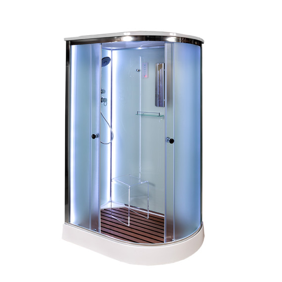 Душевая кабина Avacan 120x90 см D012SLLED, хром/матовое (безсиликоновая сборка) фото 3