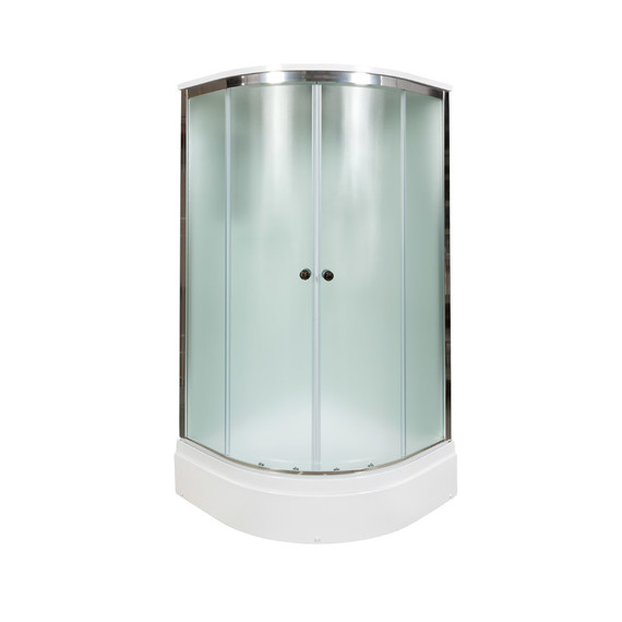 Душевая кабина Avacan 110x110 см D311S, хром/матовое (безсиликоновая сборка) фото 3