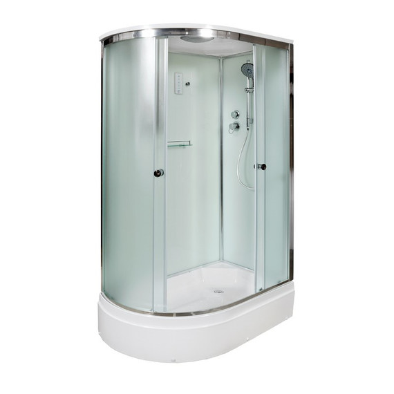 Душевая кабина Avacan 120x90 см D312SREL, хром/матовое (безсиликоновая сборка) фото 