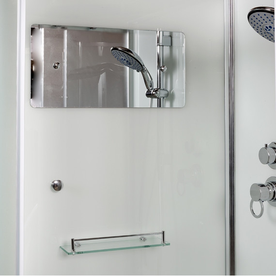 Душевая кабина Avacan 110x110 см D011, хром/матовое (безсиликоновая сборка) фото 18