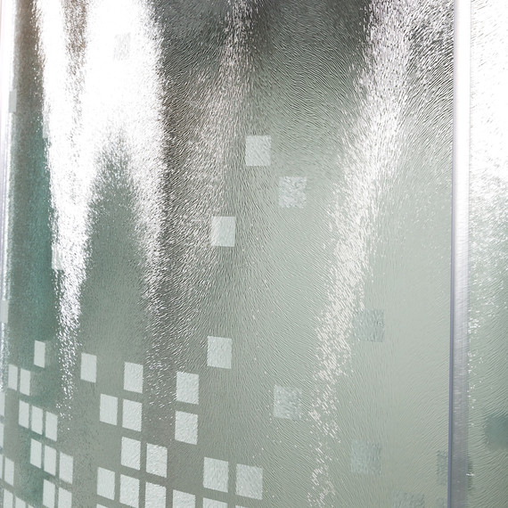 Душевая кабина Avacan 100x100 см L910EL, хром/матовое (безсиликоновая сборка) фото 16