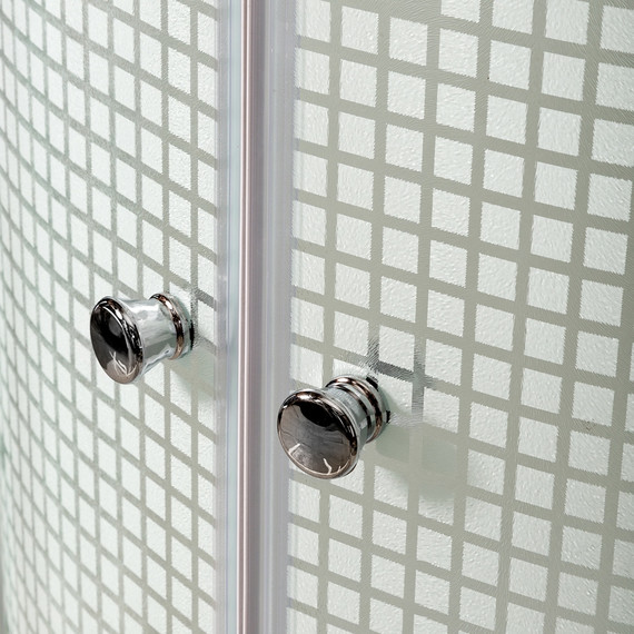 Душевая кабина Avacan 100x100 см L910EL, хром/матовое (безсиликоновая сборка) фото 25