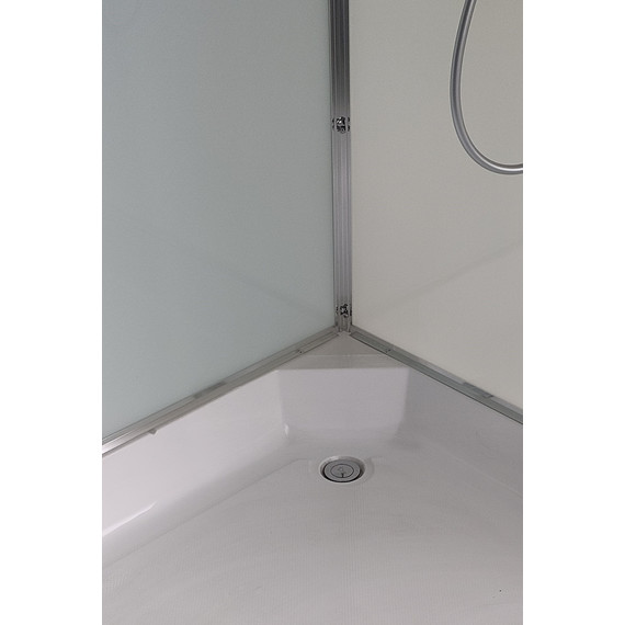 Душевая кабина Avacan 110x110 см D311SEL, хром/матовое (безсиликоновая сборка) фото 17