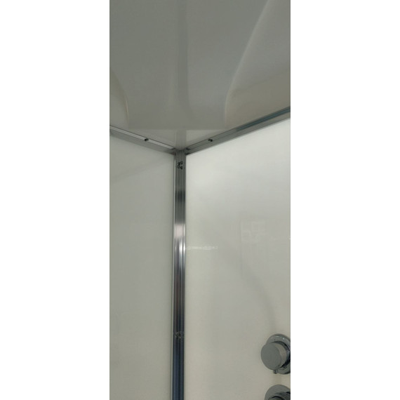 Душевая кабина Avacan 120x90 см D012SLLED, хром/матовое (безсиликоновая сборка) фото 11