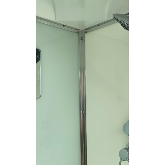 Душевая кабина Avacan 120x90 см D312SRLED, хром/матовое (безсиликоновая сборка) фото 15