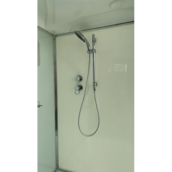 Душевая кабина Avacan 120x90 см D512SRLED, хром/матовое (безсиликоновая сборка) фото 15