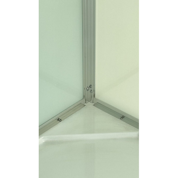 Душевая кабина Avacan 120x90 см D512SLLED, хром/матовое (безсиликоновая сборка) фото 9