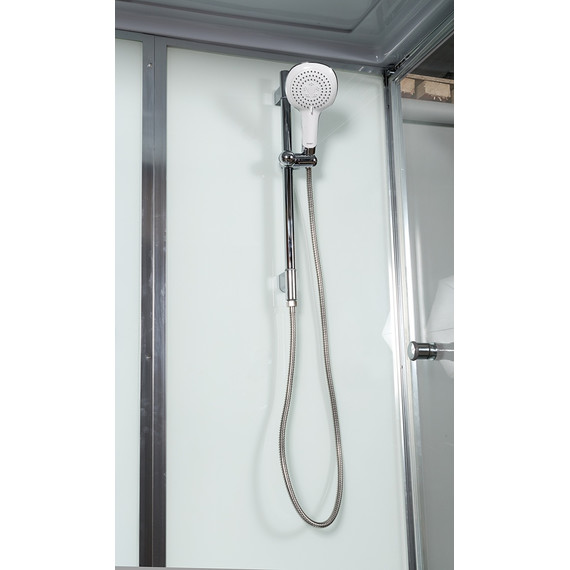 Гидробокс Avacan 150x85 см V150, хром/прозрачное (безсиликоновая сборка) - 7 Гидробокс Avacan 150x85 см V150, хром/прозрачное (безсиликоновая сборка) фото 7