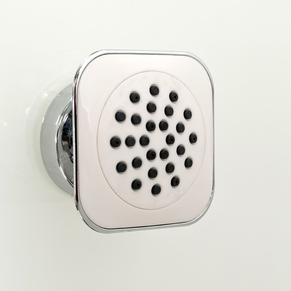 Гидробокс Avacan 80x80 см V8015, хром/прозрачное (безсиликоновая сборка) - 16 Гидробокс Avacan 80x80 см V8015, хром/прозрачное (безсиликоновая сборка) фото 16