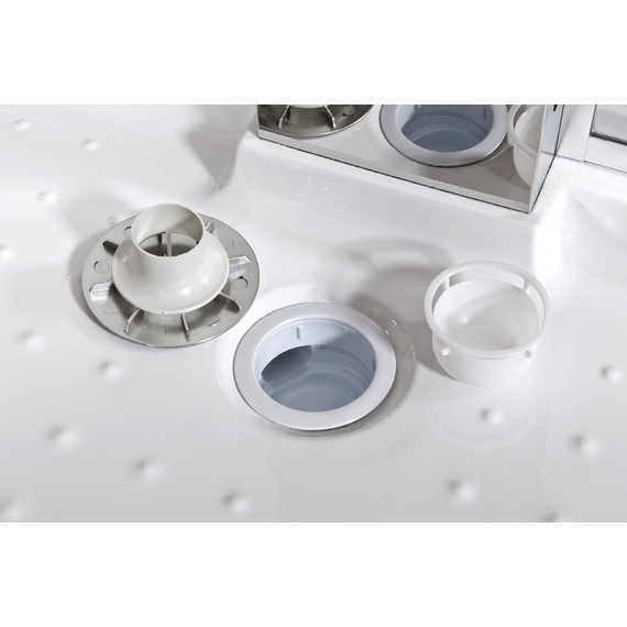 Гидробокс Avacan 120x90 см Z122, хром/прозрачное (безсиликоновая сборка) - 4 Гидробокс Avacan 120x90 см Z122, хром/прозрачное (безсиликоновая сборка) фото 4