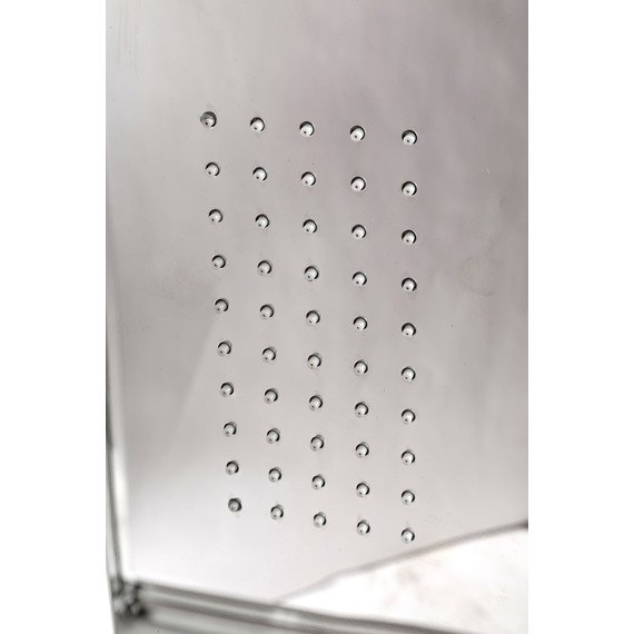 Гидробокс Avacan 100x100 см Z111STEAM, хром/прозрачное (безсиликоновая сборка) - 12 Гидробокс Avacan 100x100 см Z111STEAM, хром/прозрачное (безсиликоновая сборка) фото 12