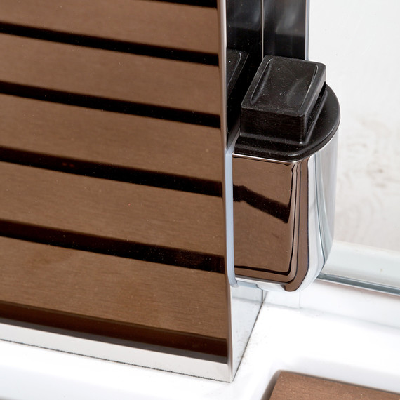 Гидробокс Avacan 100x100 см Z111STEAM, хром/прозрачное (безсиликоновая сборка) - 13 Гидробокс Avacan 100x100 см Z111STEAM, хром/прозрачное (безсиликоновая сборка) фото 13