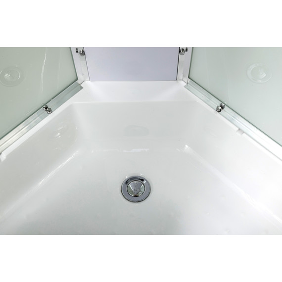 Гидробокс Avacan 110x110 см EM3011LED+GM, хром/узор (безсиликоновая сборка) - 7 Гидробокс Avacan 110x110 см EM3011LED+GM, хром/узор (безсиликоновая сборка) фото 7