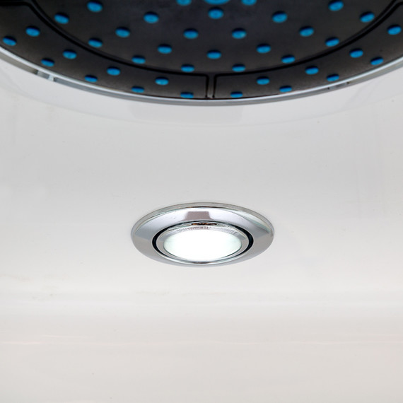 Душевая кабина Avacan 110x110 см EM2011EL, хром/узор (безсиликоновая сборка) фото 18