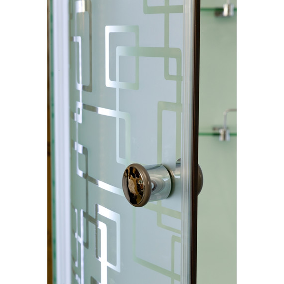 Гидробокс Avacan 120x90 см EM2012RNLED+GM, хром/узор (безсиликоновая сборка) - 8 Гидробокс Avacan 120x90 см EM2012RNLED+GM, хром/узор (безсиликоновая сборка) фото 8