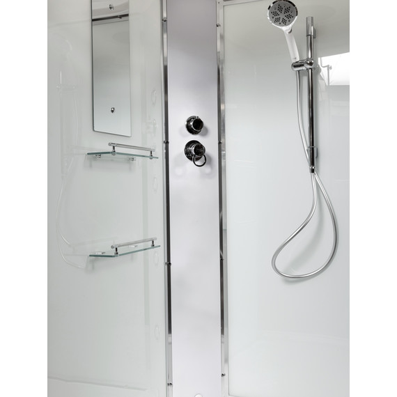 Душевая кабина Avacan 120x90 см EM5012RN, хром/узор (безсиликоновая сборка) фото 6