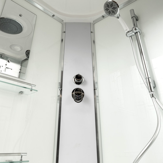 Душевая кабина Avacan 120x90 см EM5012L, хром/узор (безсиликоновая сборка) фото 5