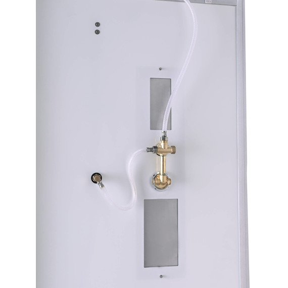 Душевая кабина Avacan 100x100 см D2010N, хром/матовое (безсиликоновая сборка) фото 10