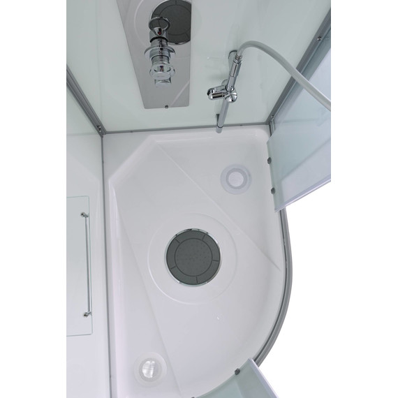 Душевая кабина Avacan 120x80 см D2012L, хром/матовое (безсиликоновая сборка) фото 11