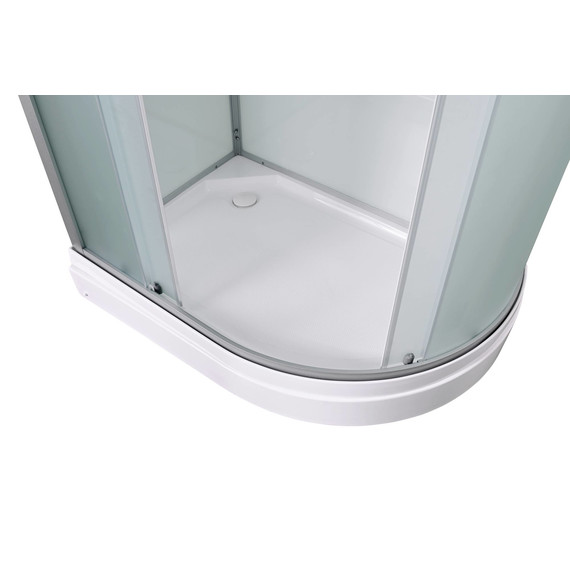 Душевая кабина Avacan 120x80 см D2012L, хром/матовое (безсиликоновая сборка) фото 15