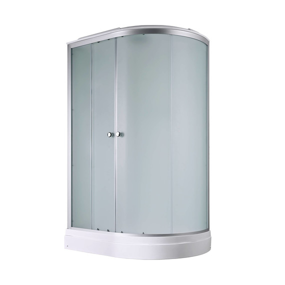 Душевая кабина Avacan 120x80 см D2012L, хром/матовое (безсиликоновая сборка) фото 3