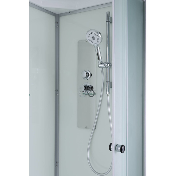 Душевая кабина Avacan 120x80 см D2012L, хром/матовое (безсиликоновая сборка) фото 7