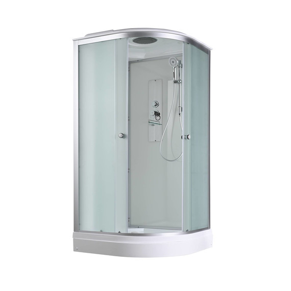Душевая кабина Avacan 80x80 см D2080, хром/матовое (безсиликоновая сборка) фото 7