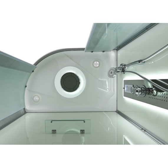 Гидробокс Avacan 120x80 см D3012RLED, хром/матовое (безсиликоновая сборка) - 9 Гидробокс Avacan 120x80 см D3012RLED, хром/матовое (безсиликоновая сборка) фото 9