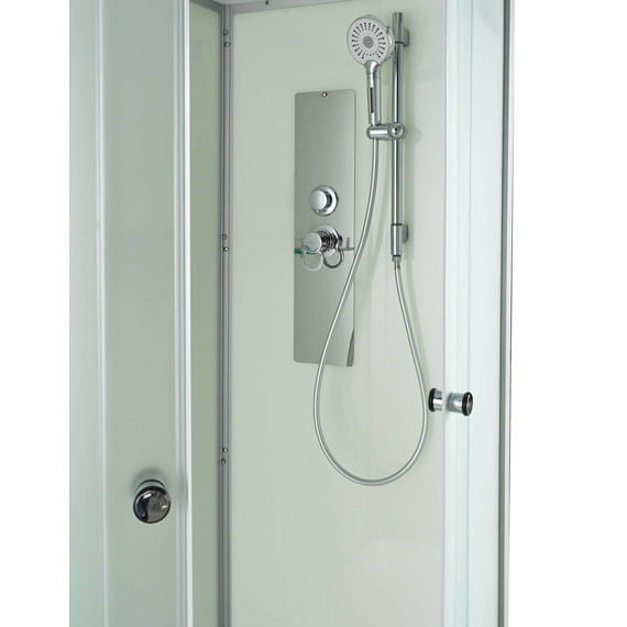 Душевая кабина Avacan 120x80 см D3012RN, хром/матовое (безсиликоновая сборка) фото 4