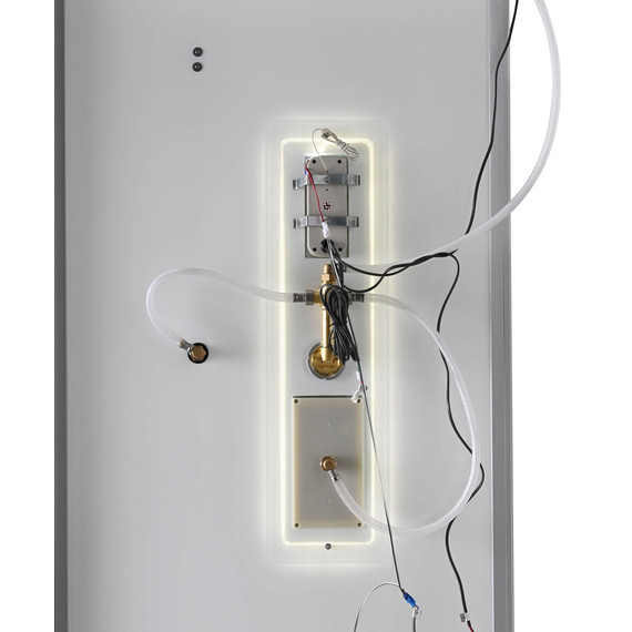 Гидробокс Avacan 90x90 см D5090LED, хром/матовое (безсиликоновая сборка) - 8 Гидробокс Avacan 90x90 см D5090LED, хром/матовое (безсиликоновая сборка) фото 8