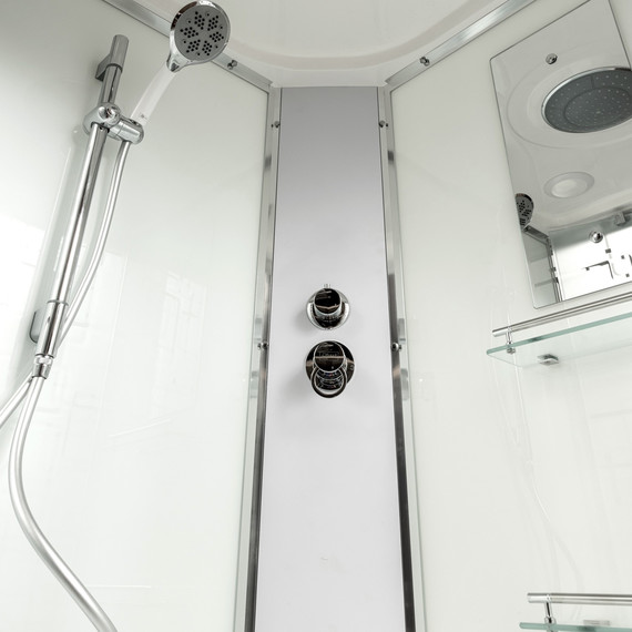 Душевая кабина Avacan 120x90 см EM5012R, хром/узор (безсиликоновая сборка) фото 5