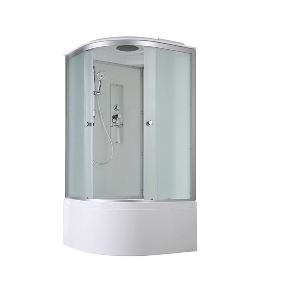 Душевая кабина Avacan 100x100 см D5010, хром/матовое (безсиликоновая сборка) фото 7
