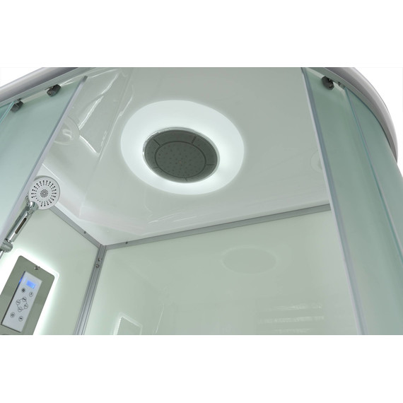 Гидробокс Avacan 120x80 см D5012LLED, хром/матовое (безсиликоновая сборка) - 20 Гидробокс Avacan 120x80 см D5012LLED, хром/матовое (безсиликоновая сборка) фото 20