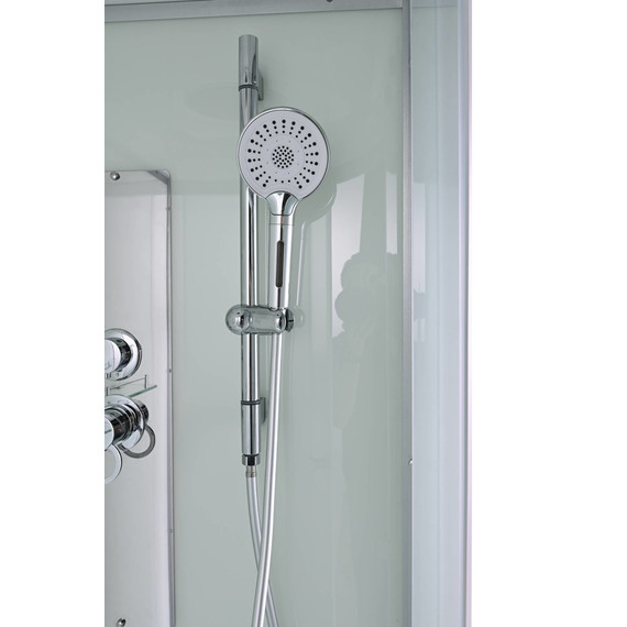 Душевая кабина Avacan 120x80 см D5012LN, хром/матовое (безсиликоновая сборка) фото 7