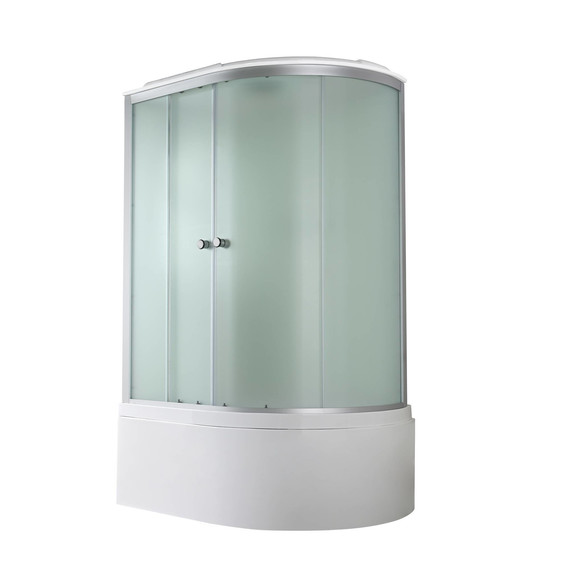 Душевая кабина Avacan 120x80 см D5012L, хром/матовое (безсиликоновая сборка) фото 4